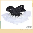 Clear Plastic waterproof Horizontal id Badge Name Tag Card Holder with lanyard