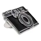 Custom Nickel Plated Metal Camera Enamel Pin Soft Enamel Badge Lapel Pin