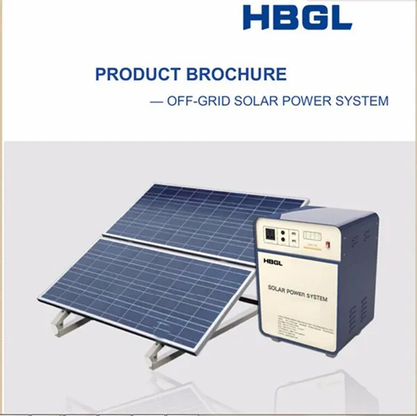 China Manufacturer Quality Ensure - Buy Home Solar Power System,China 