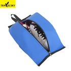 Travelsky 1350905 Water-resistent polyester zipper dust travel storage shoe bag