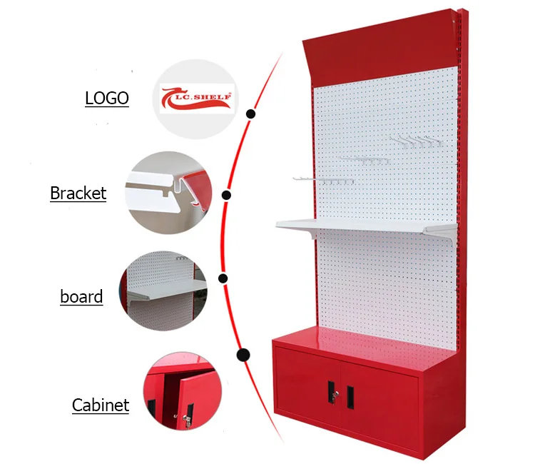 Metal Power Tool Floor Stand,Hardware Hanging Product Stand Display