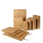 2019 Handbag Customized Shopping Kraft Paper Bag with Logo Print