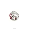 New Fashion Dota 2 Enamel Ring Silver Plated Game Jewelry Cheapest Price