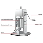 Manual HR3L Commercial sausage making filling machine Vacuum sausage filler stuffer handheld piston rapid sausage filler