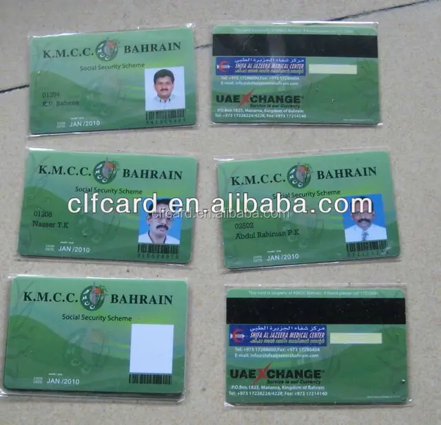 customized high quality photo id cards