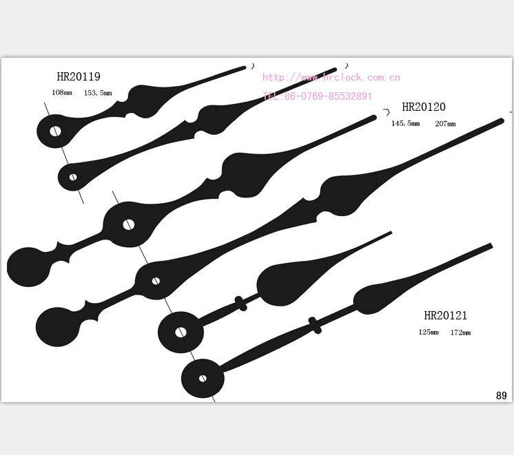 Custom Different Color Size Clock Hands Buy Clock Hands Product on