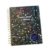 Exercise office recycled kraft cover promotion note fancy spiral notebook Wholesale journal book