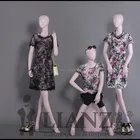 various posing fashion woman mannequin for window display