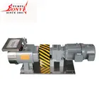 High viscous liquid feed pump for meat slurry