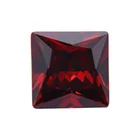 D-Garnet Princess Cubic Zircon High Quality Stones CZ Gem
