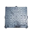 Heavy duty ductile iron square manhole cover and frame
