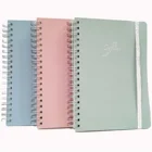 Wholesale day planner office notebook school diary customized leather notebook