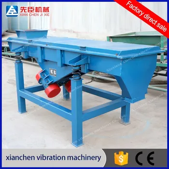 linear vibratory screen rock equipment for granite and perlite screening and separating