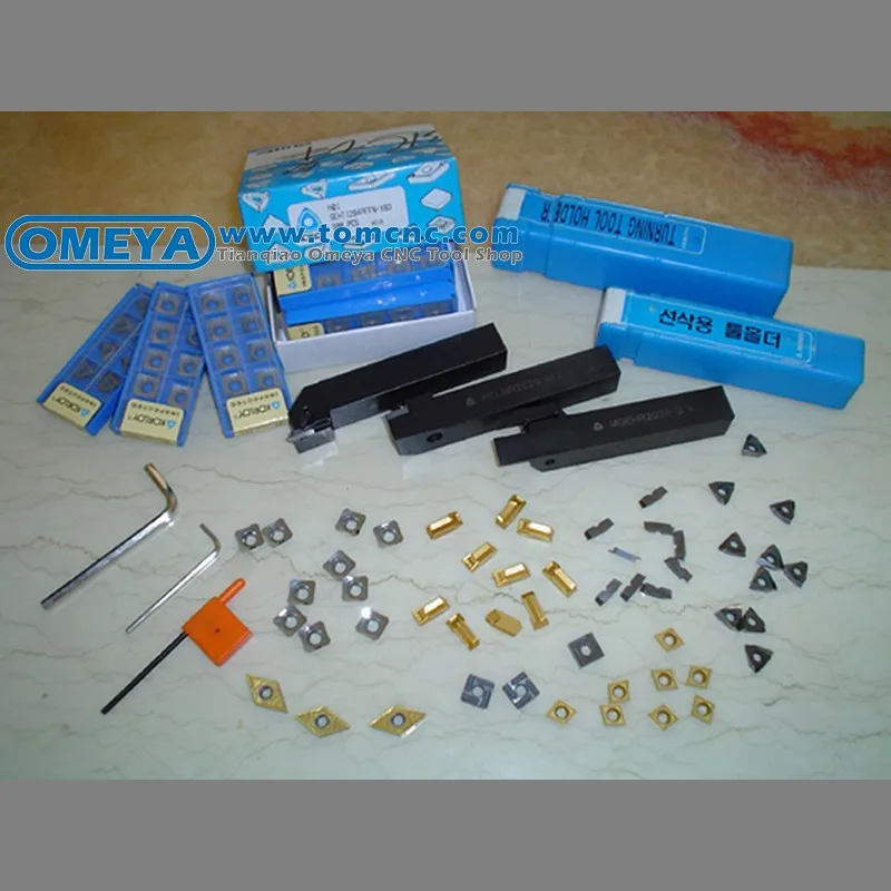 Korloy cnc turning tools tungsten carbide inserts DNMG150404-VF NC3220