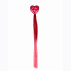 Celebration party colorful heart led flashing hair braid clip