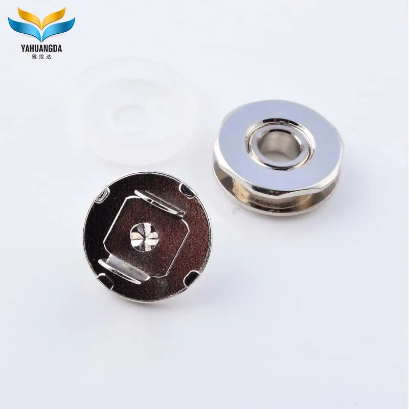 the new design handbag hidden button magnet