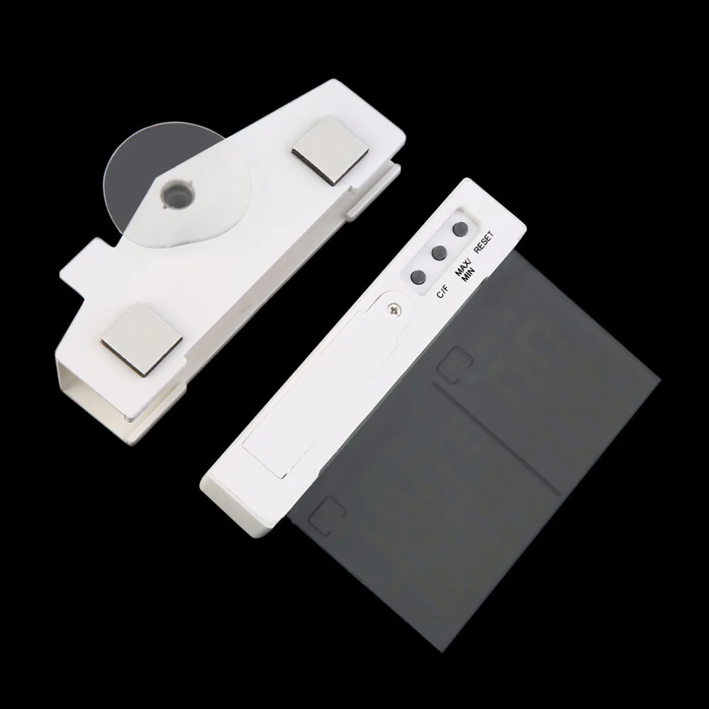 2017 New Arrival Digital Transparent Display Thermometer Hydrometer Indoor Outdoor Station