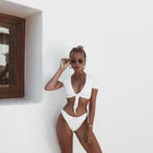 Wholesale 2019 Popular Women Brazilian Sexy Sport Swimwear Micro Bikini Girl Sexy