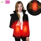 Promotional items custom heated Jacket clothes winter wears for woman