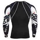 Breathable Long Sleeve T-shirts Custom Fitness Clothes And Wholesale Long Sleeve T Shirt Printing For Men