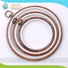 Imitation Wood Round Plastic Stitch Frame Embroidery Hoop