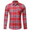 Custom Logo Men Gender Pure Cotton Long Sleeve Classic Plain Flannel Shirt Cheap Latest New Designer Stock Type
