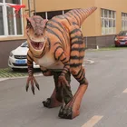 Walking dinosaur realistic dinosaur costume Raptor suit