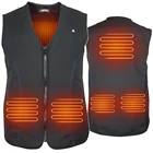 USB Heated Outdoor Winter Battery Neoprene Heated Waistcoat Suit and Gilet Vest for Keep Warm