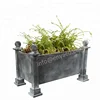 Factory Direct Zinc F inish Estate planter box / Outdoor Planters Metal