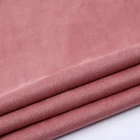 Low moq double side polyester fabric air knit scuba suede fabric
