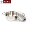 18-34cm Soup Stock Stainless Steel Pot Cookware Set With Lid
