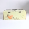 Environmentally Friendly paper gift box with clear pvc window for fruit packaging