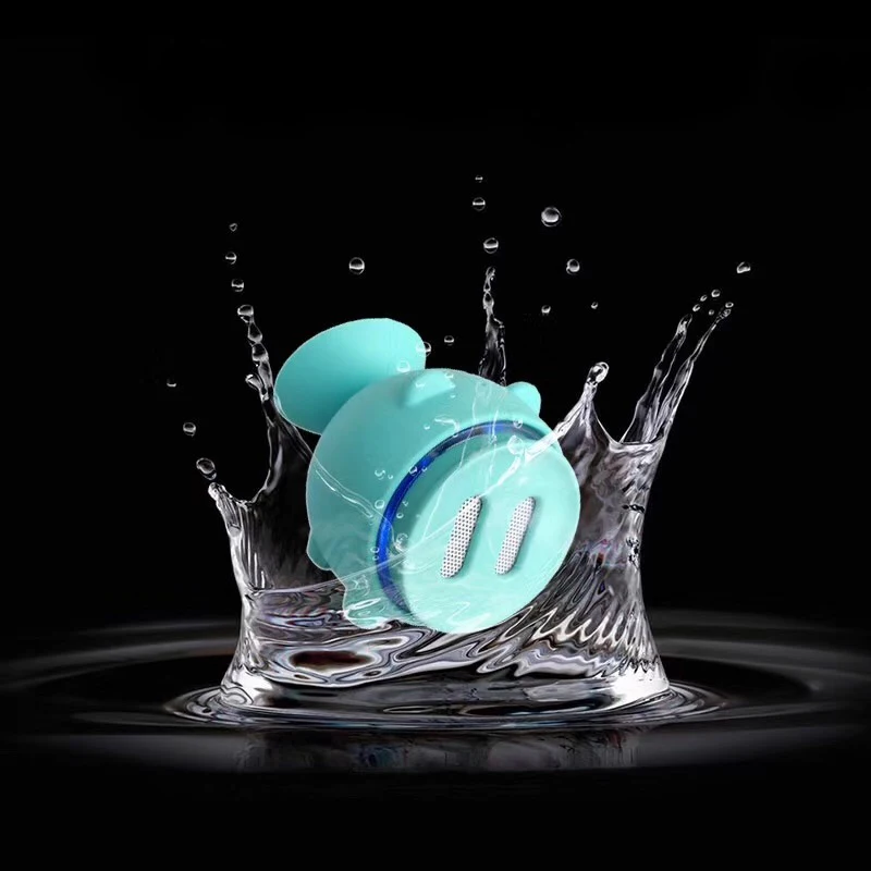 Vanecl TWS Silicone IPX7 Waterproof Bluetooth Stereo Shower Speaker Suction Cup Speakers Haut-parleur Drahtloser Lautsprecher - ANKUX.COM