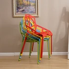 TANNIC luxury design leather wood leisure classical wood living dining chair