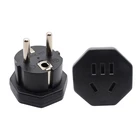 Yuadon Multi America USA to EU plug adaptor Australia to Germany schuko travel adapter converter