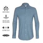 Wholesale newest design brands blanks dry fit polyester slim fit mens t shirts for golf 6