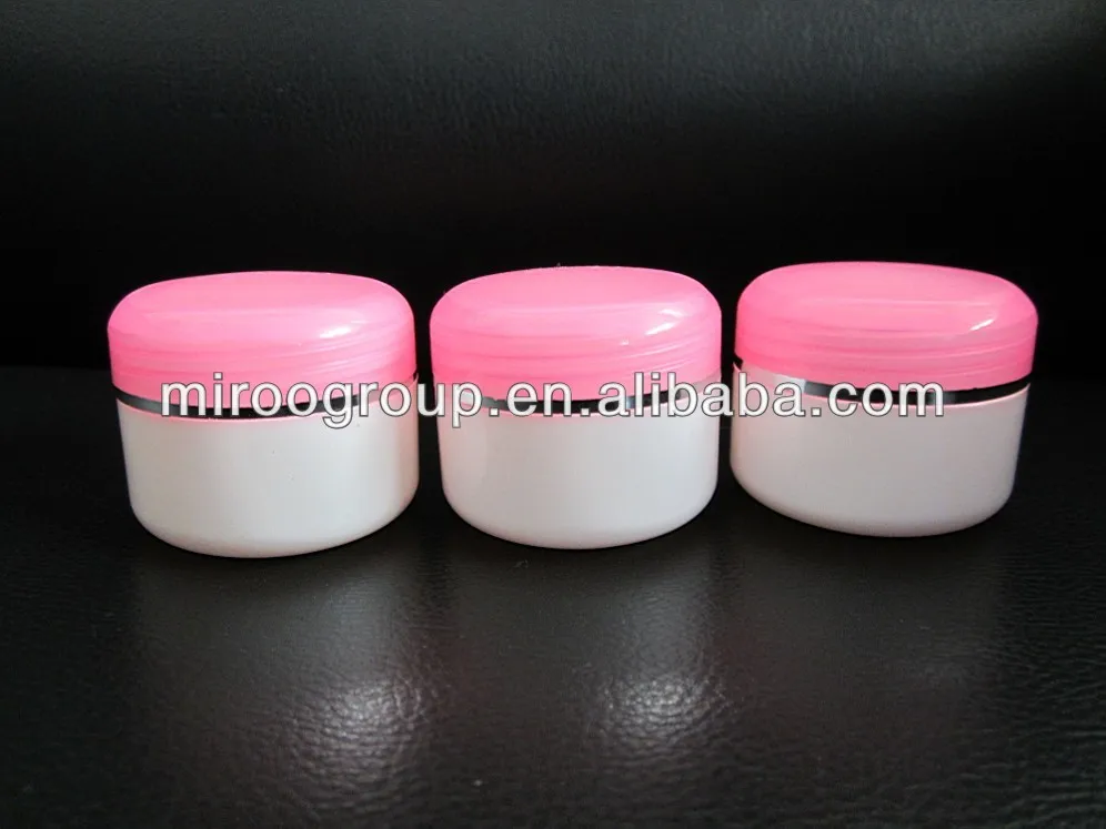 10g 20g 30g 50g pp colored lastic cosmetic packaging cream jar