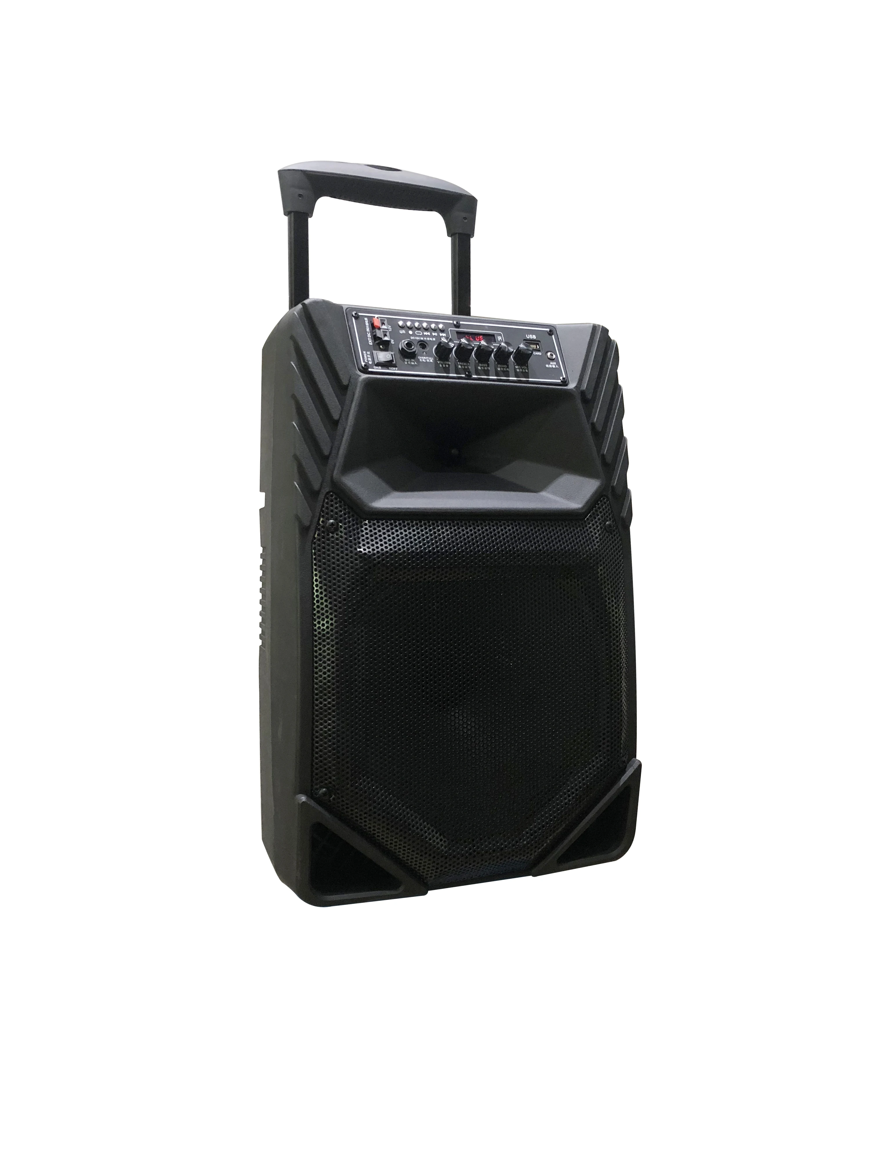 AL1218 altavoz de 12 pulgadas 60w 6600mAh con 1 remote control - ANKUX.COM