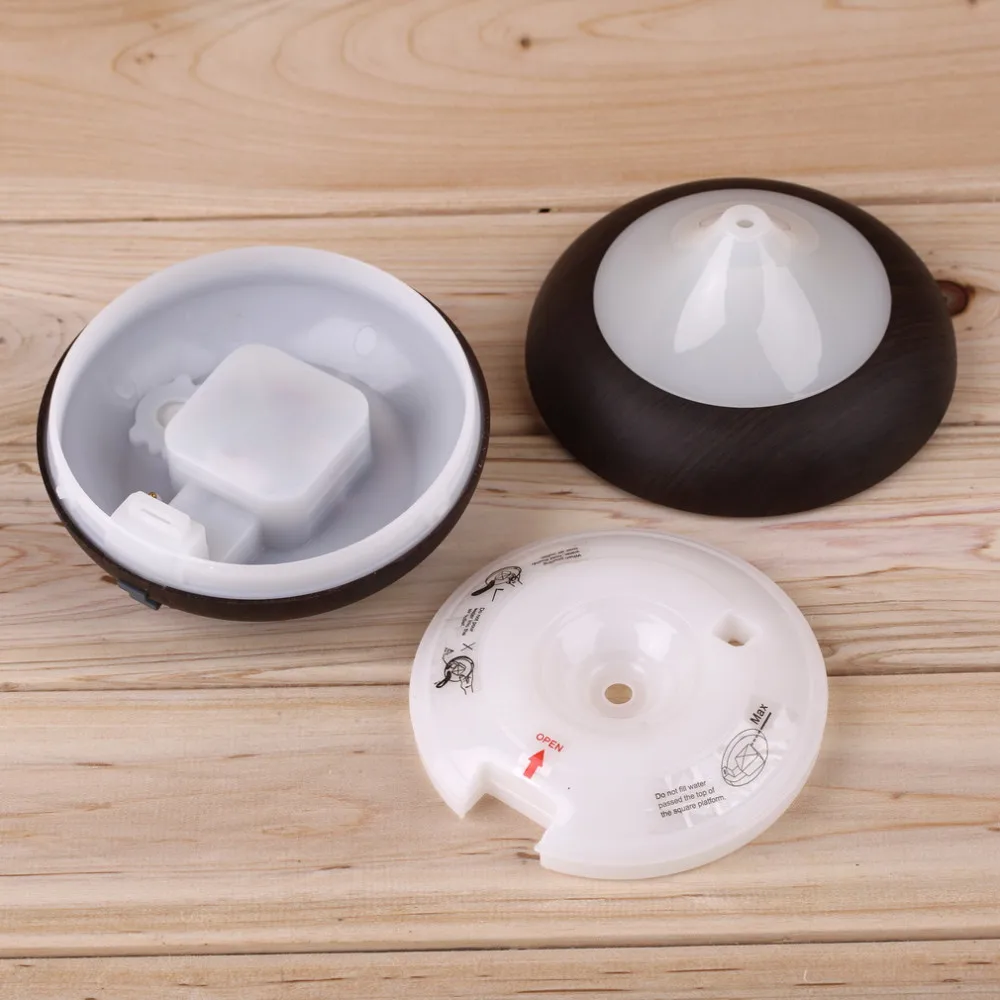 Ultrasonic Light Woodgrain Ion Humidifier Aroma Air Aromatherapy Diffuser GX-02KNewHot New Arrival