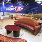 Steel and synthetic lane Diamond and glow bowling equipment for AMF