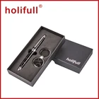 2016 china promotion stationary pen and keychain gift set, office gift set