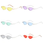 Small Round Shades for Women Oculos Sunglasses Women 2019 Trending Fashion Red Vintage Cat Eye Sunglasses 2019