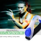Multi function developed running safety LED light flashing gym glow armband