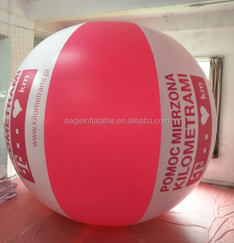summer gift outdoor inflatable pvc giant beach ball for adults