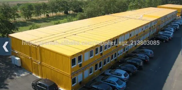 europea contenedor de casa del envase fabricado flatpack contenedores