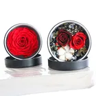 Gift&Craft Industrial creative gift for mother girl friend women Rose Preserved Flower Mother's day gift