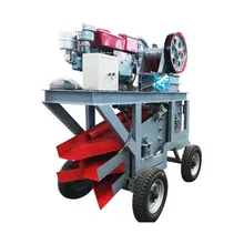 Excellent performance mobile stone jaw crusher
