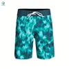 2018 Fashion apparel 100% polyester printed men's beach shorts board shorts men in oem service