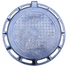 Ductile Cast Iron Anti Theft Manhole Cover Circular Frame EN124 D400 square manhole cover with hinge