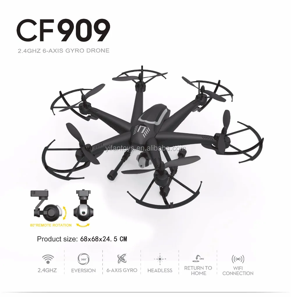 2.4ghz 6 axis gyro large drone